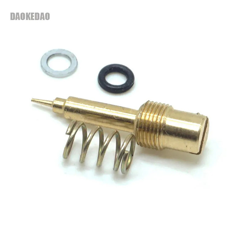 4x Set Sekrup Campuran Karburator untuk Keihin CV Carb untuk Honda CB CBR 250 400 R RR VT 125 Shadow