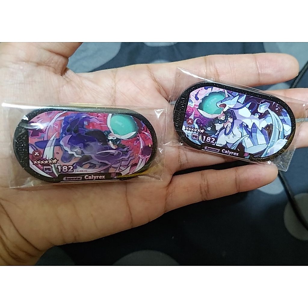 Pokemon Mezastar Mezatag Bintang 6 Calyrex Kyurem Zoroark Greninja Dialga Palkia Rayquaza Zygarde Ar