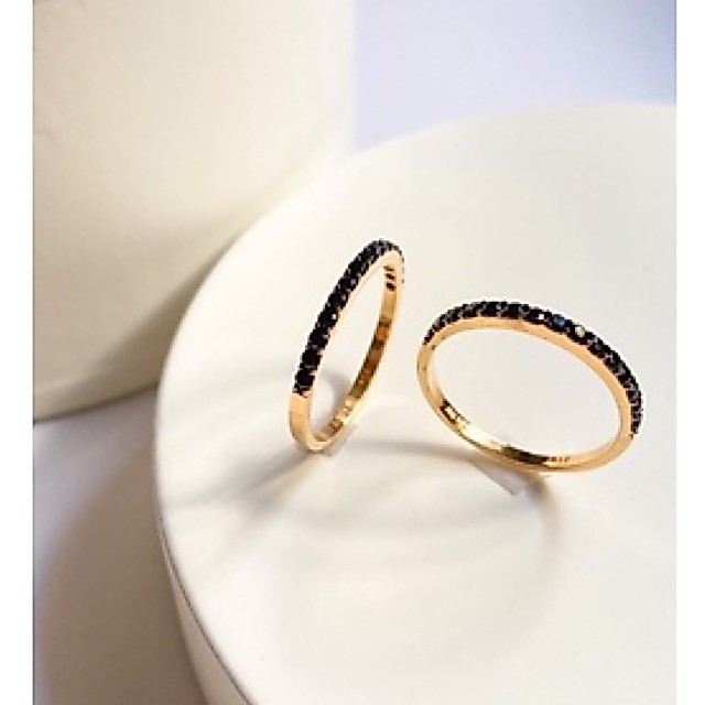 Cincin LISTRING mata HITAM New Gen emas asli kadar 8k 375