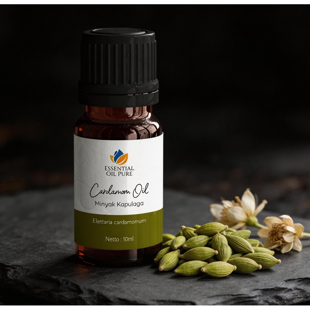 10ml Minyak atsiri kapulaga / Cardamom oil aromatherapy therapeutic grade aromaterapi