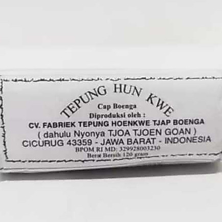 tepung hun kwe cap bunga 120gr / hunkwe