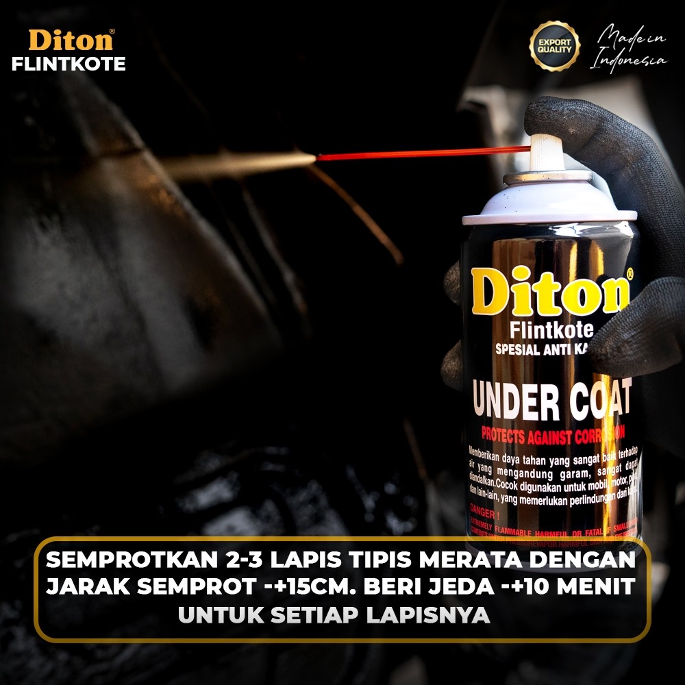 pilok Diton Flinkote under coat coating 300cc cat anti karat 1PC