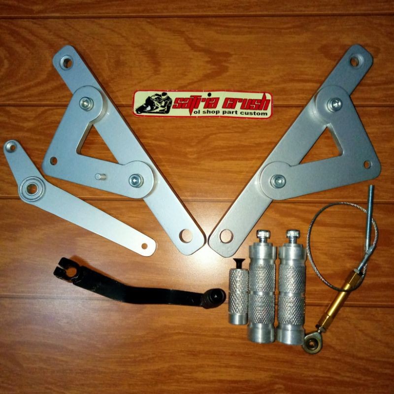 step underbone  ub custom plat besi Jupiter mx