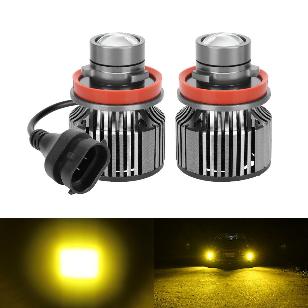 Lampu kabut LED mobil H11 H8 H16 Lampu kabut LED lampu sorot lampu kabut putih kuning