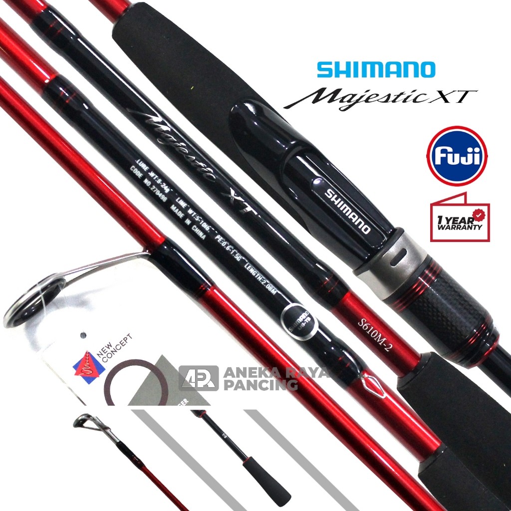 JORAN SHIMANO 22 MAJESTIC XT | Joran Majestic Ring Fuji | Joran Original Shimano | Joran Spinning | 