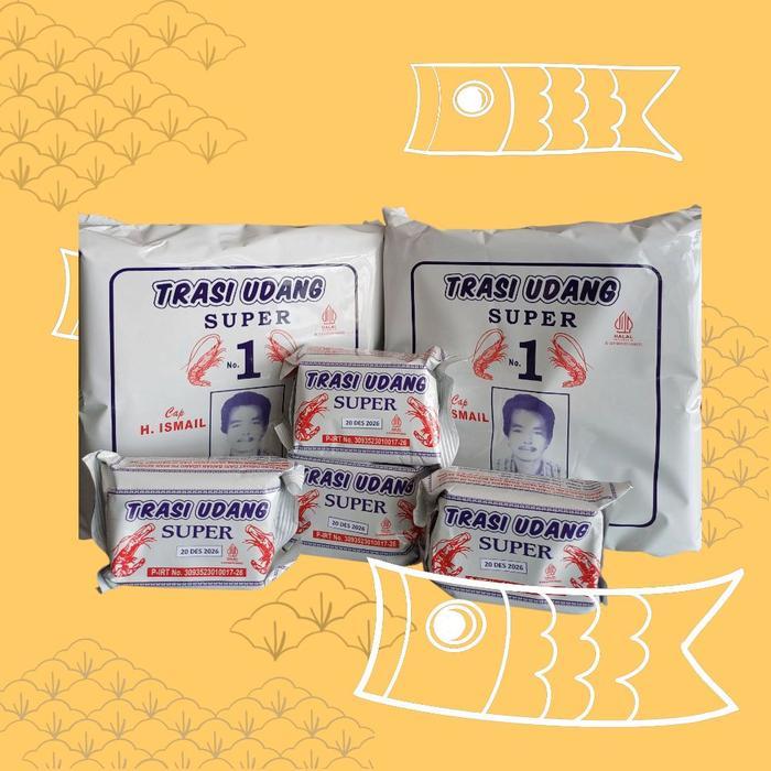 Terasi Ismail 1 Kg (1 Box) / Terasi H. Ismail / Terasi Udang / Terasi Tuban