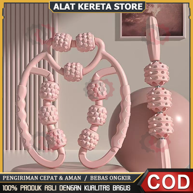 9 putaran Alat pijat betis, alat pijat kaki, roller, pelemas otot betis, roller pijat, alat pijat ka