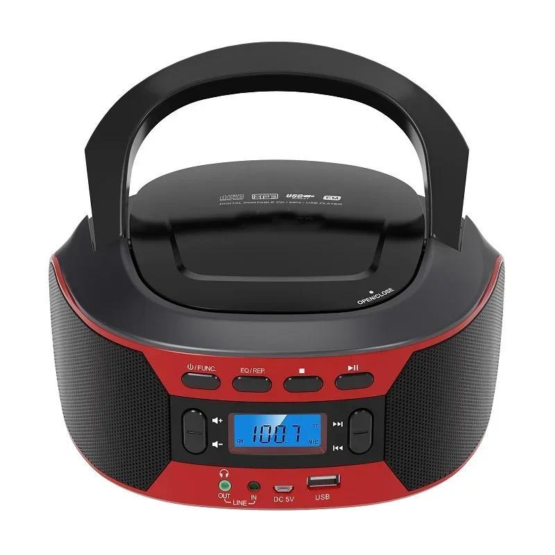 CD Player Portable Boombox Home Cd Walkman Radio Bluetooth Cd Player