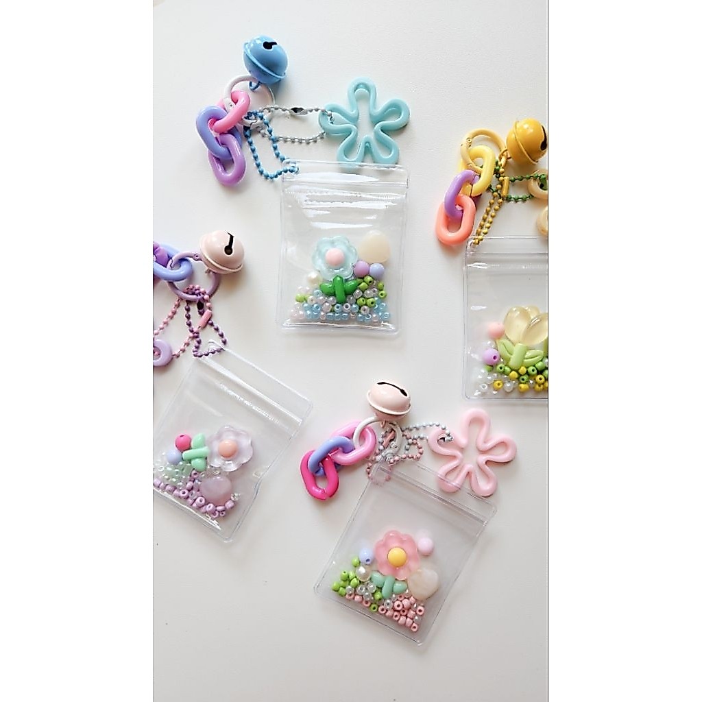 Bag charm pouch PVC