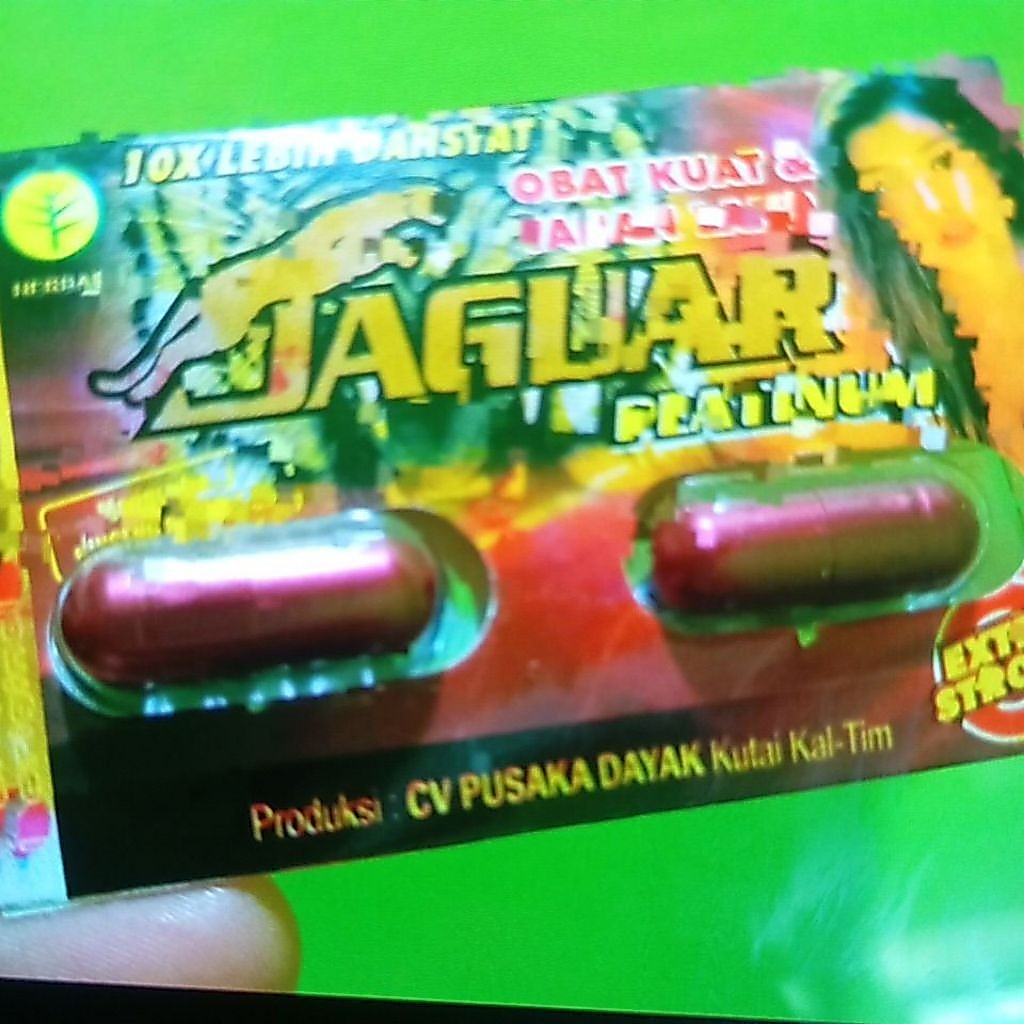 PAKET GROSIR KAPSUL HERBAL PLATINUM JAGUAR ISI 2 KAPSUL ASLI MANJURR