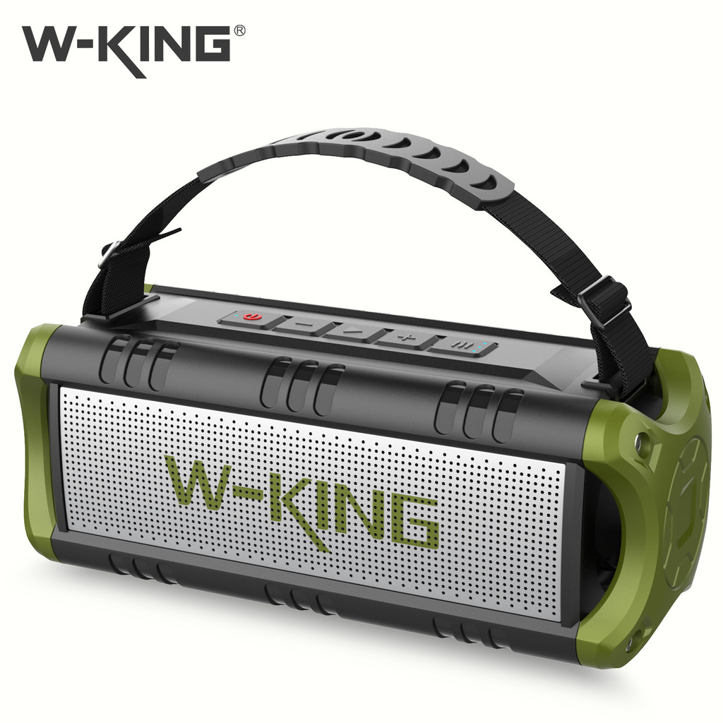 W-King D8mini Portable Bluetooth Speaker, 30W Music Box, 5000 mAh Battery, Waterproof Speaker Box,24