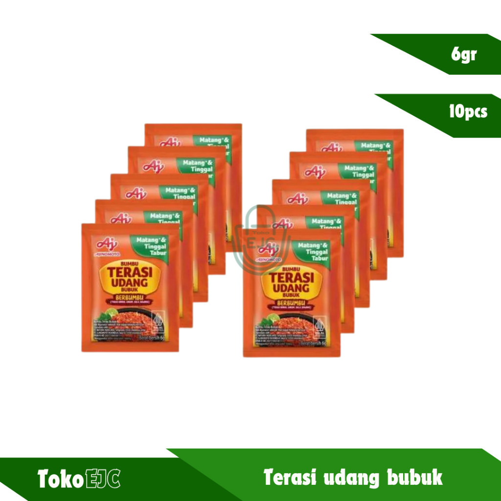 

[EJC] Ajinomoto Terasi Udang Bubuk Berbumbu / Ajinomoto Renceng