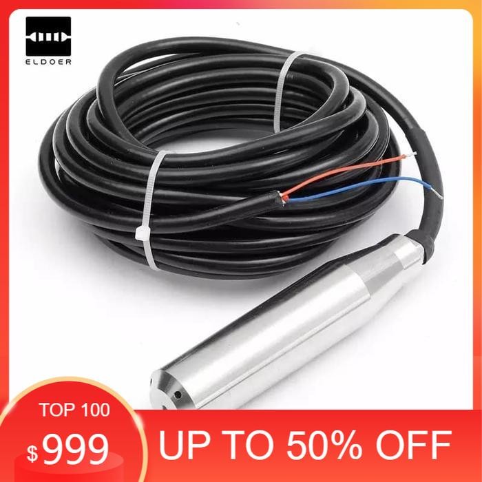 Submersible Water Level Transmitter Level Transducer Sensor 6m Cable