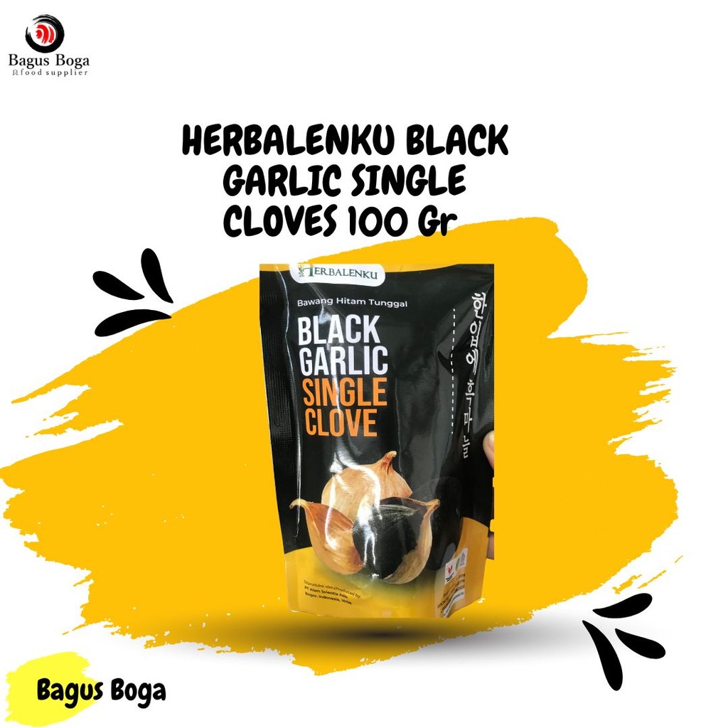 

HERBALENKU BLACK GARLIC SINGLE CLOVES 100 Gr