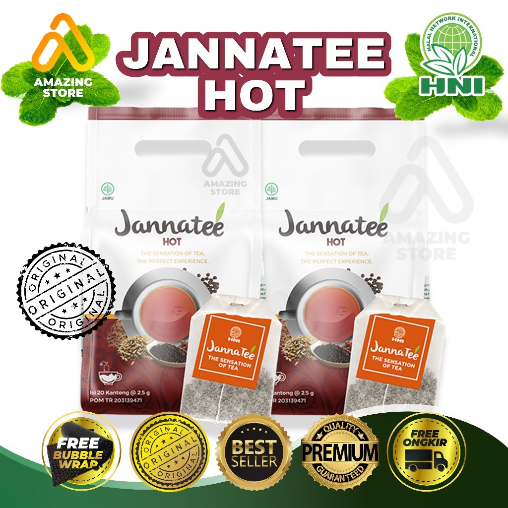 

JANNATEE HOT, JANNATEE COOL KEMASAN BARU DARI JANNA TEA LEBIH EKONOMIS