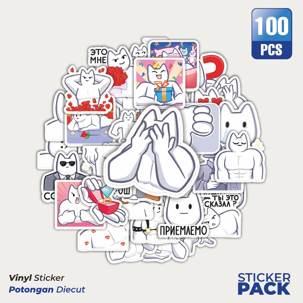 

Terbaru! 50 pcs Stiker Funny Karakter The Murk Dekorasi Lucu Kreatif untuk Notebook, Skateboard, HP