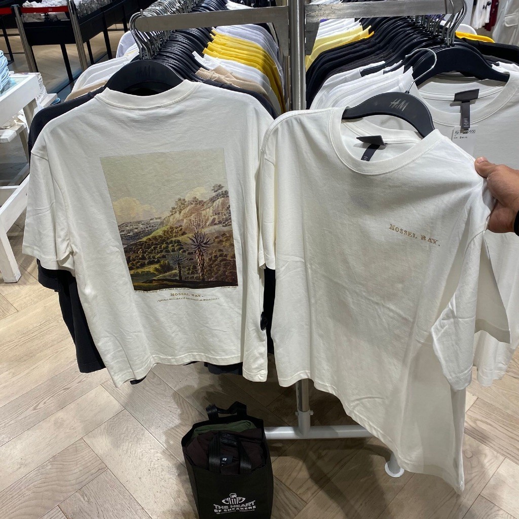 Kaos T-shirt Tshirt Loose Fit H&M (MAN) 1:1 unisex full tag