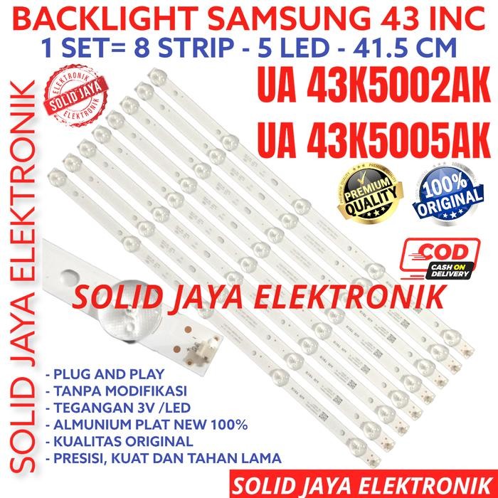 BACKLIGHT TV LED SAMSUNG 43 INC UA 43K5002 43K5005 UA43K5002 UA43K5005 UA-43K5002 UA-43K5005 AK LAMP