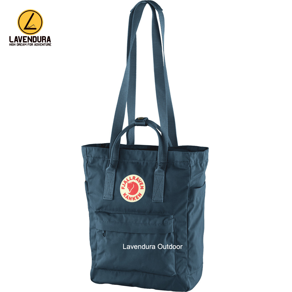 Fjallraven Kanken Totepack Navy Daypack Kanken Totepack Original Tas Fjallraven Kanken Tas Punggung 
