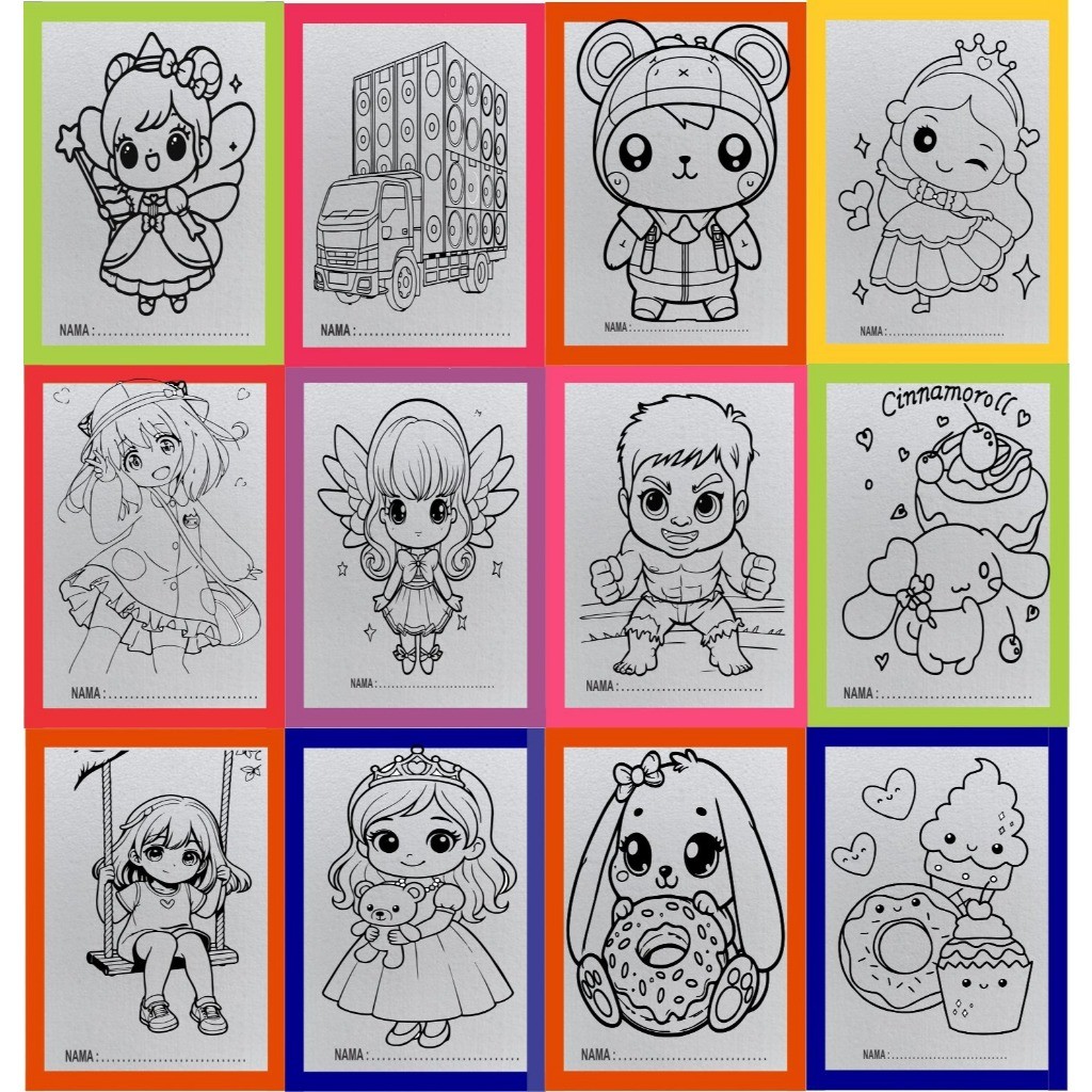 Terbaru Sterofoam Lukis isi 100 pcs 33x50 Styrofoam Lukis Gabus Mewarnai