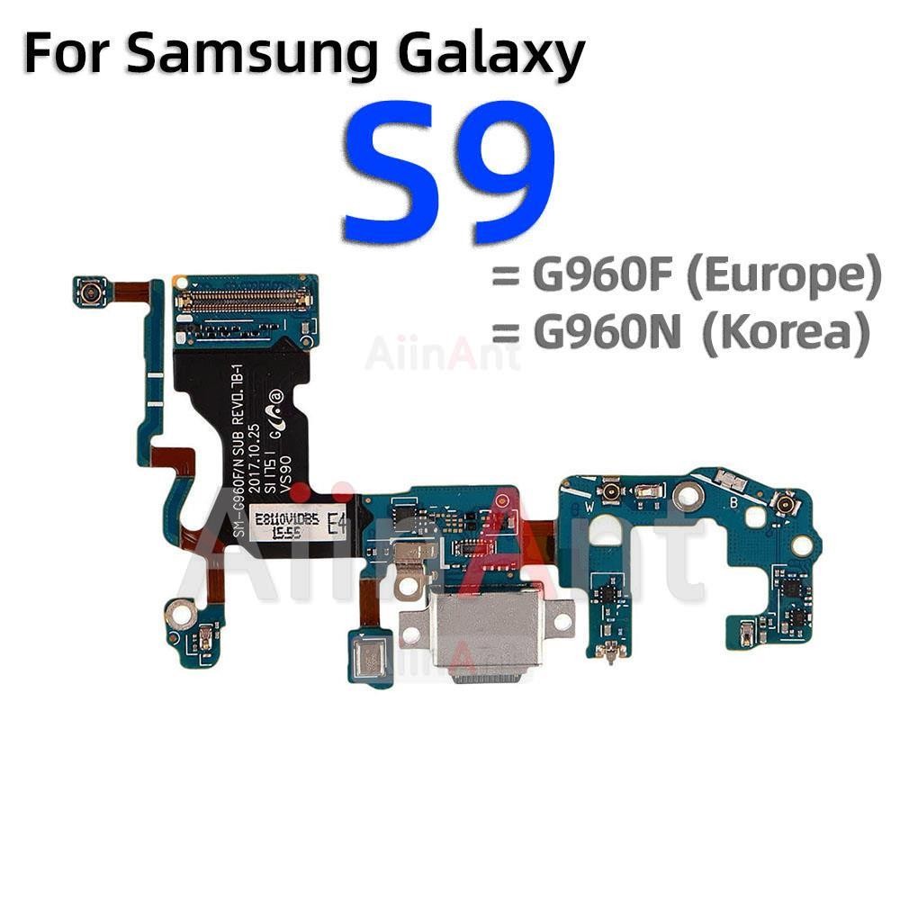Aiinant USB Date Charging Dock Board Port Charger Flex Cable For Samsung Galaxy S8 S9 Plus + G950N G