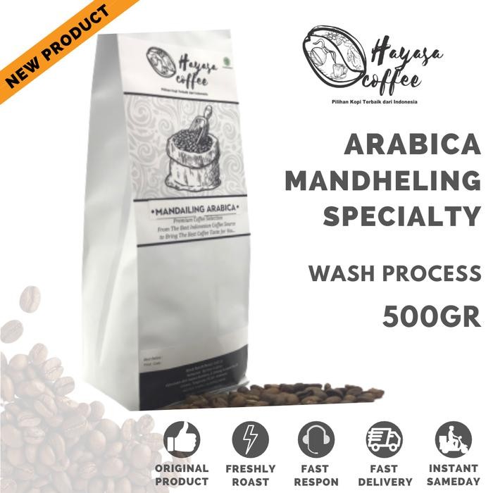 

PROMO Kopi Hayasa Mandailing Specialty Arabika - 500 Gr - Biji