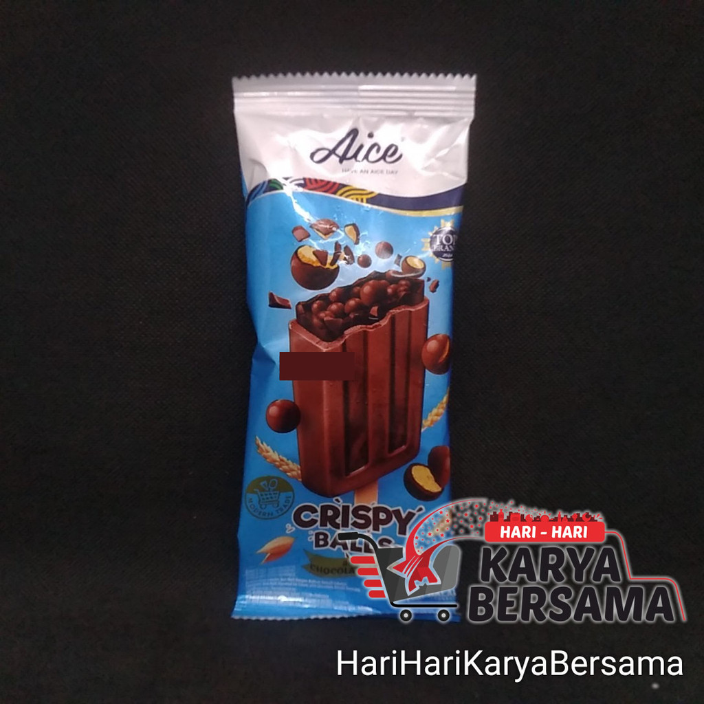 

ES KRIM ICE CREAM AICE CRISPY BALLS AND CHOCOLATE MALT 65ML