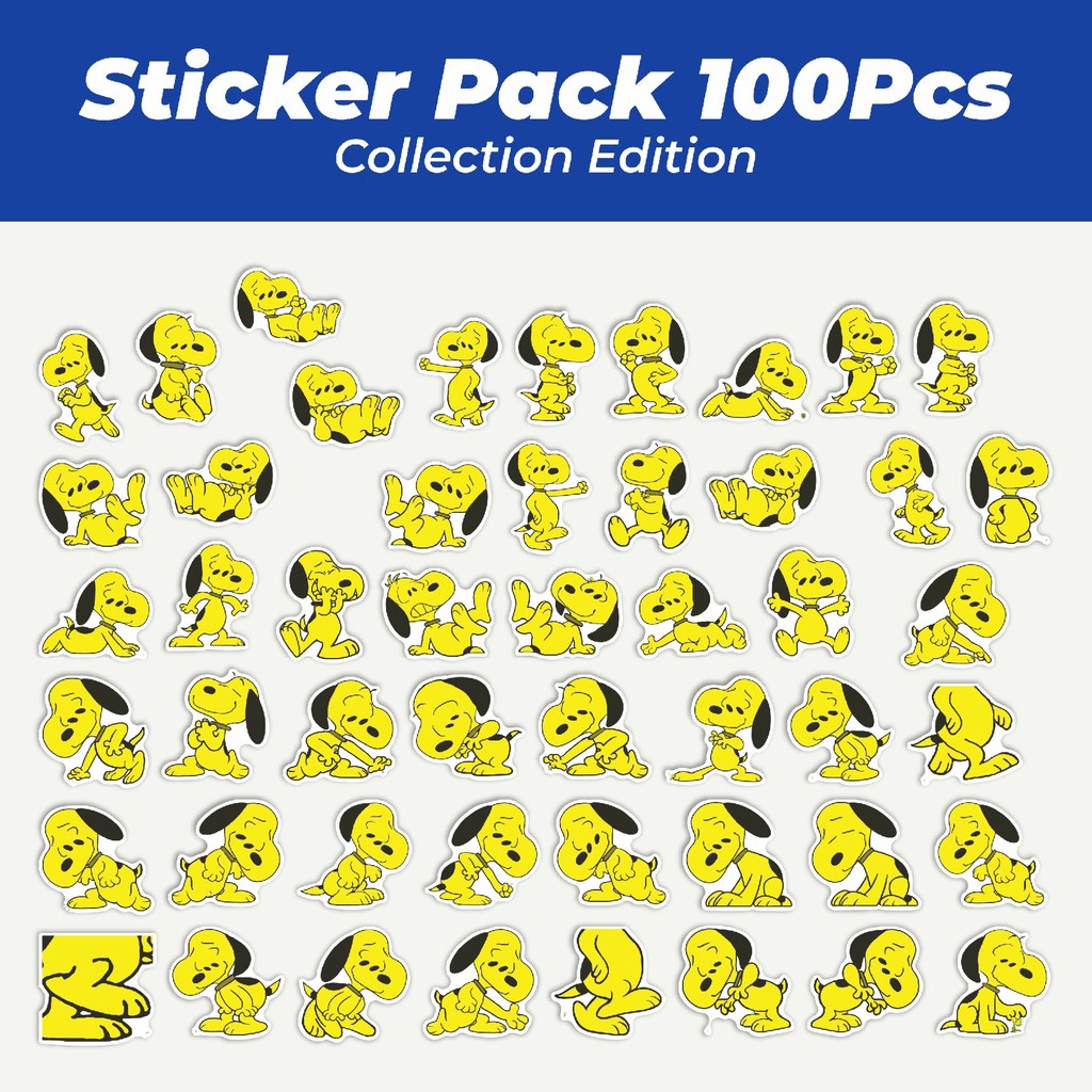 

Hot Stiker Kartun Soopy V51 Lucu Anti Air Stikers Berperekat Waterproof Sticker Decal Buat Motor Helm Buku Journal Koper Casing HP Laptop Botol Minum