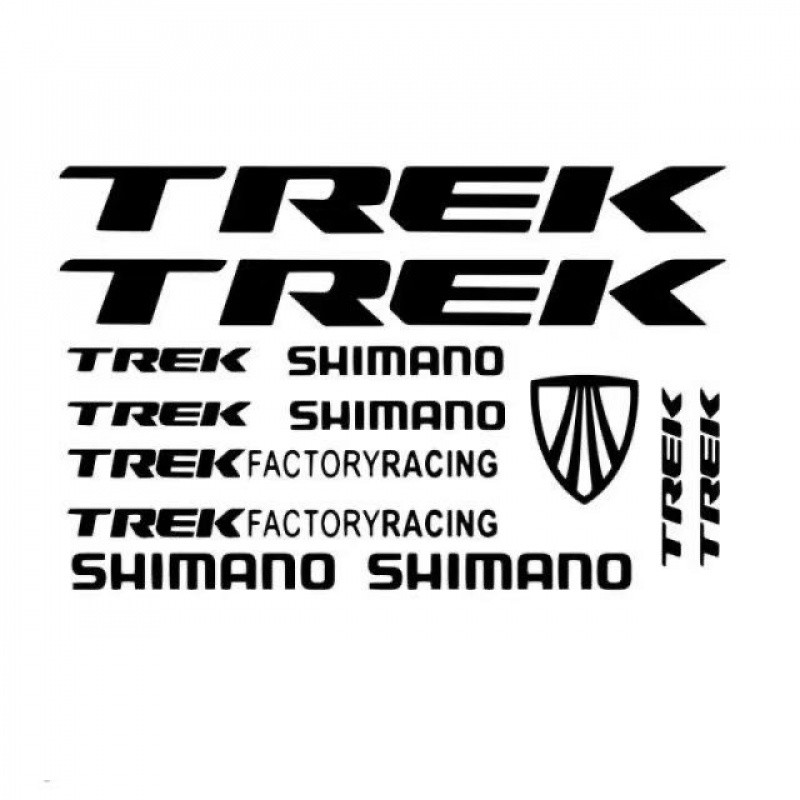Bicycle Frame Stickers Mountain Bike Road Bike TREK Sticker Engraving Hollow StickersDIY