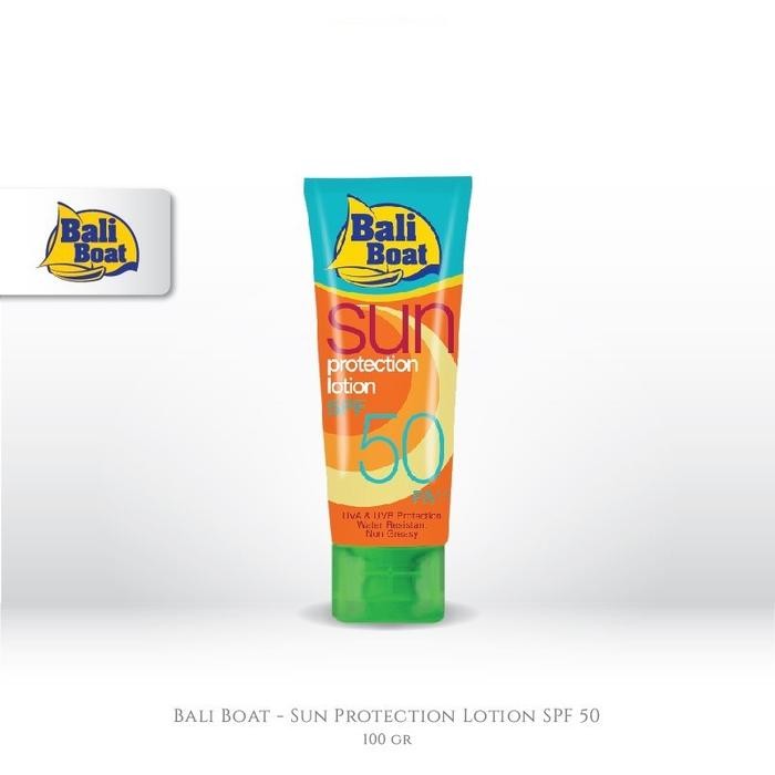 BALI BOAT Sun Protection Lotion SPF 50/SPF 30 PA++/After Sun Gel 100ml - Sun SPF50, Bali Boat