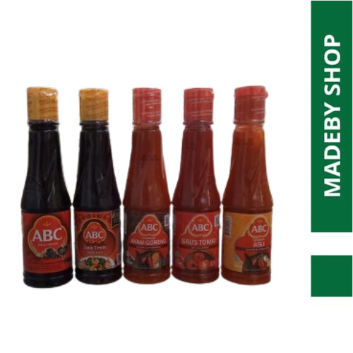 

ABC SERIES 135ml SAMBAL SAUS TOMAT SAMBAL AYAM GORENG SAMBAL ASLI ABC KECAP MANIS SAUS TIRAM