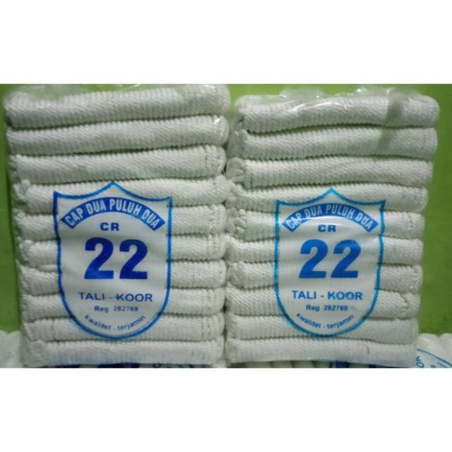 

Tali pramuka 10meter tali koor tali marlon cap 22