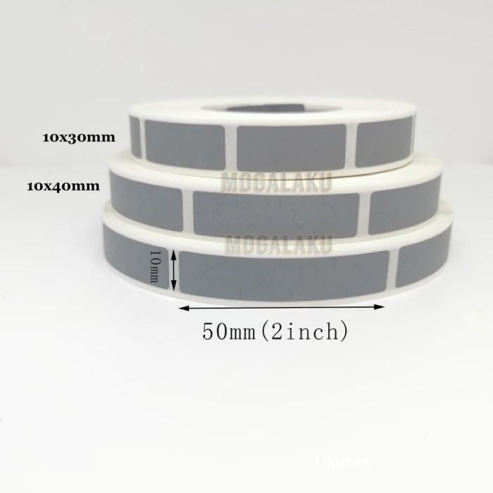 

Sale 10x50 10x40 10x30 Label Gosok scratch off sticker gosok label - 10x30mm (1x3cm) Tbk