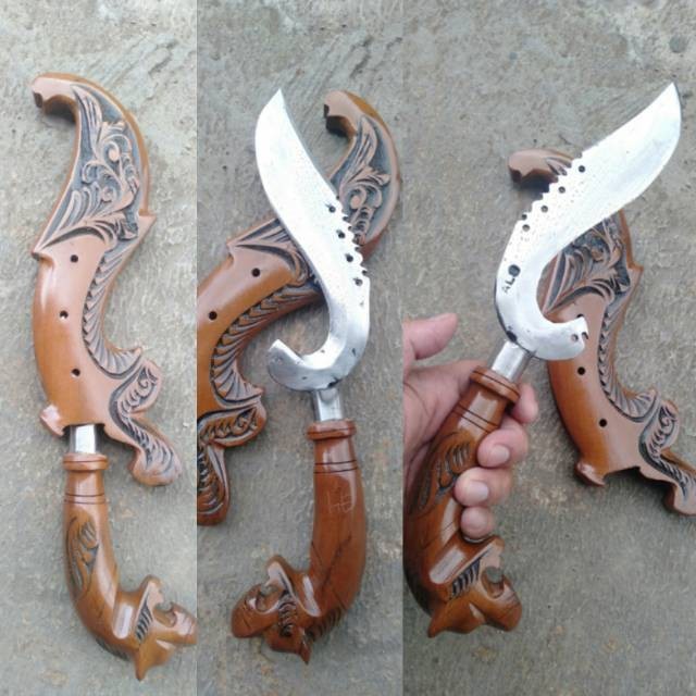 Kujang Sunda Baja Per Tajam Jawa Barat