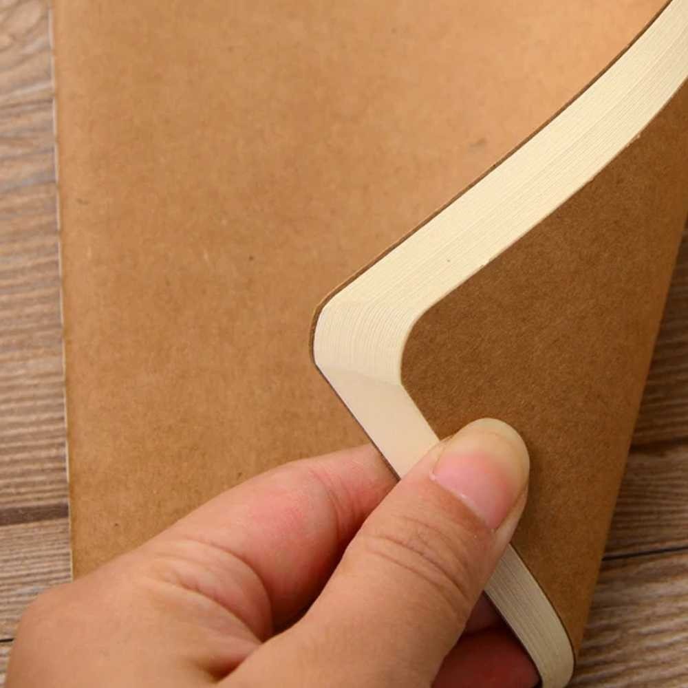 

MRNSTREZIEBOO Buku Catatan Notebook Travel Vintage Blank Paper 68 Pages - ZB010