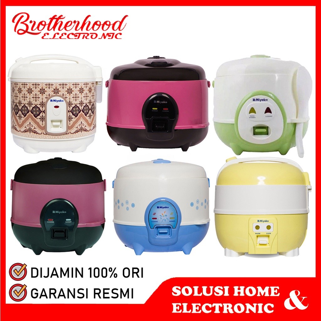 New (BISA COD) Magic Com Miyako MCM606 / MCM 609 / MCM 612 - Rice Cooker Miyako PSG607 / PSG 607 / M