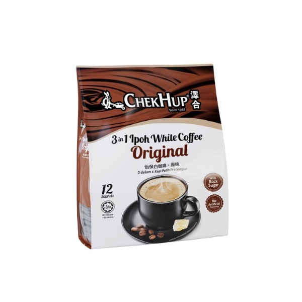 

CHEKHUP 3IN1 IPOH WHITE COFFEE ORIGINAL 12x40 GR