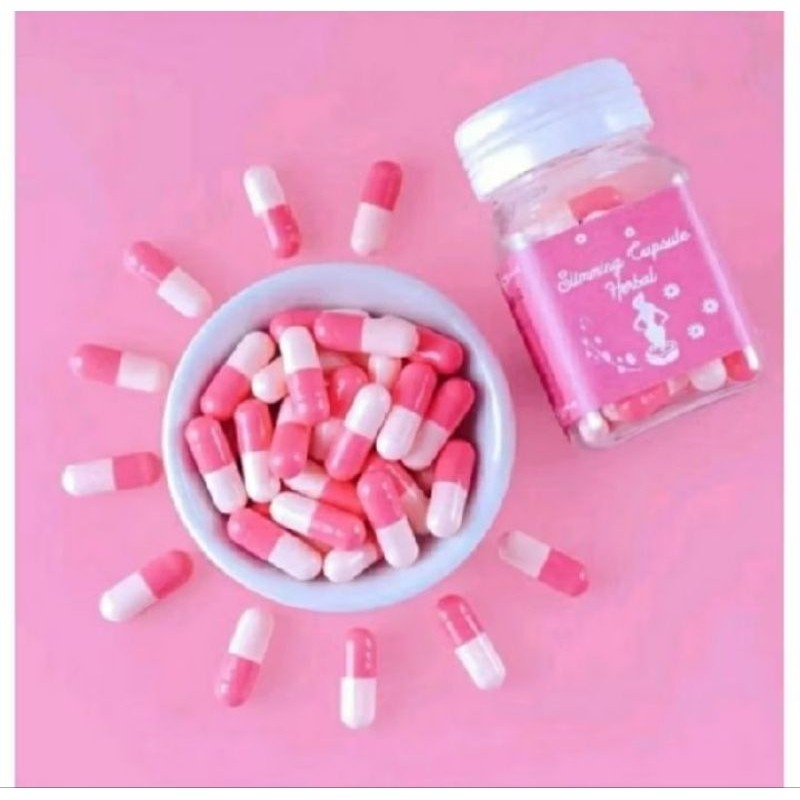 SCH PINK STRONG SLIMMING CAPSULE HERBAL ready