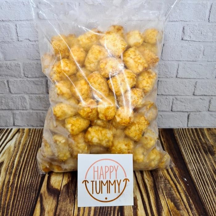 

tater puff kentang pompom french fries lambweston pom pom siap goreng - ori 2.2kg