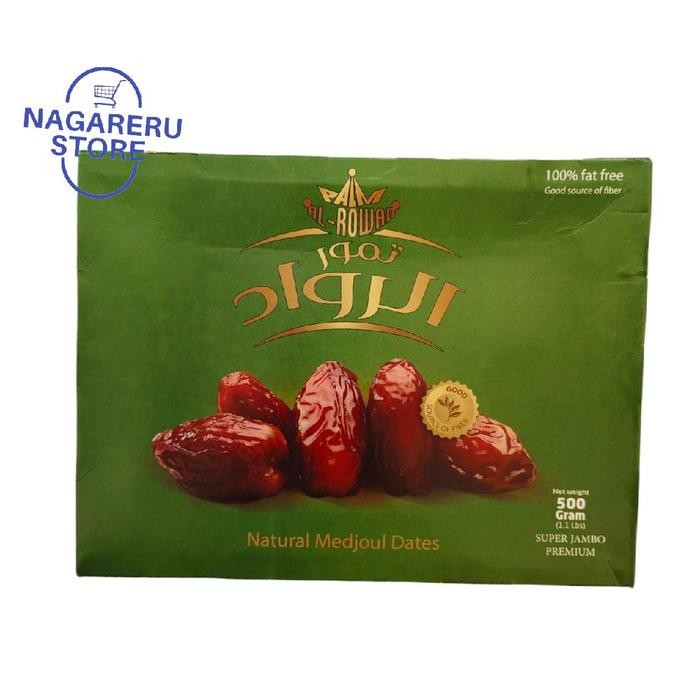 

Al rowad natural medjoul dates super jumbo premium 500gr