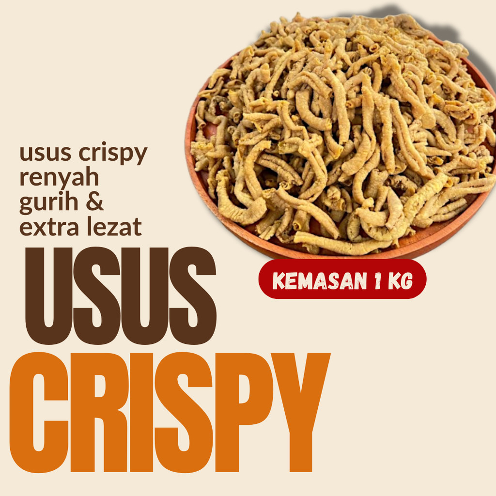 KERIPIK USUS 1 Kg Termurah EKONOMIS enak