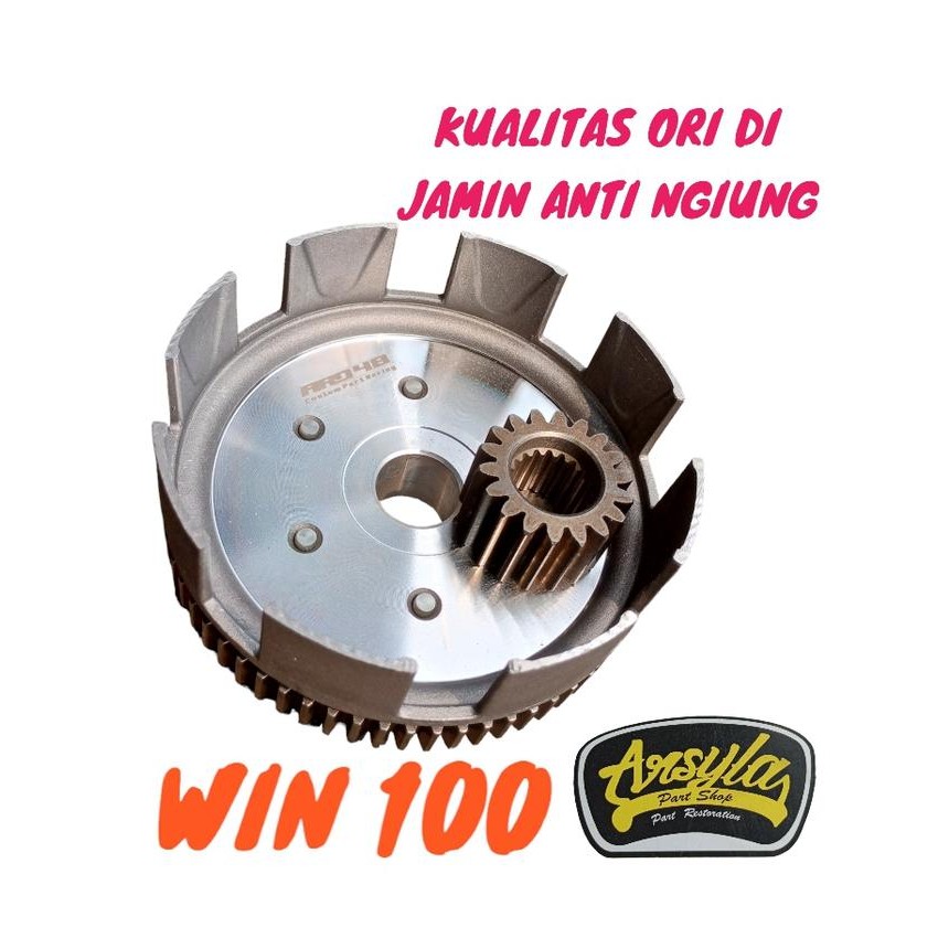 rumah kopling set primer skunder honda win 100 win100 kualitas ori di jamin anti ngiung ARD48 CUSTOM