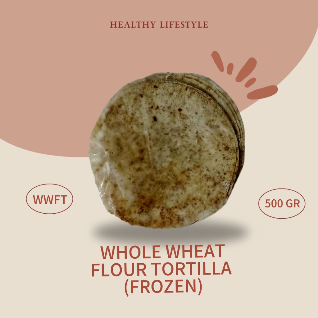

TACO - Whole Wheat Flour Tortilla 30 cm FROZEN (gandum) TANPA PENGAWET