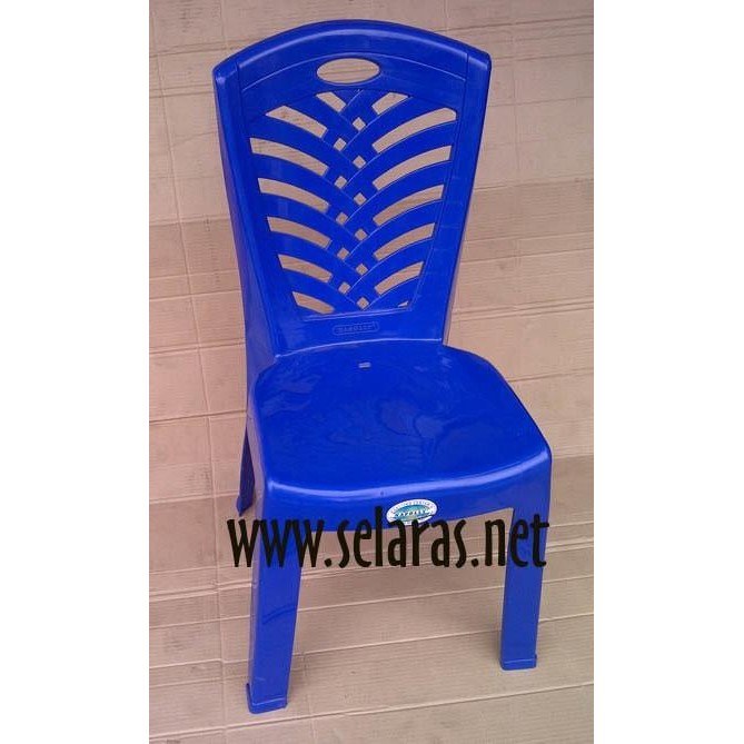 MUMPUNG PROMOKursi Makan/ Kursi Kerja/ Kursi Resepsi Plastik Napolly 209 Biru - BiruTERLARIS