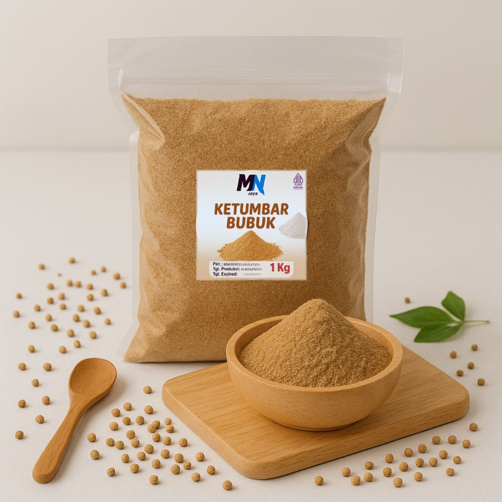

Bumbu dapur KETUMBAR BUBUK ORIGINAL1kg asli tanpa campuran Msg 100% halal