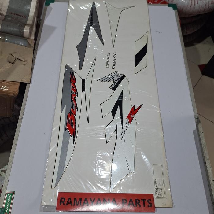 Stiker Stripping Blade 110R Speed Black 871X0KWB920ZA