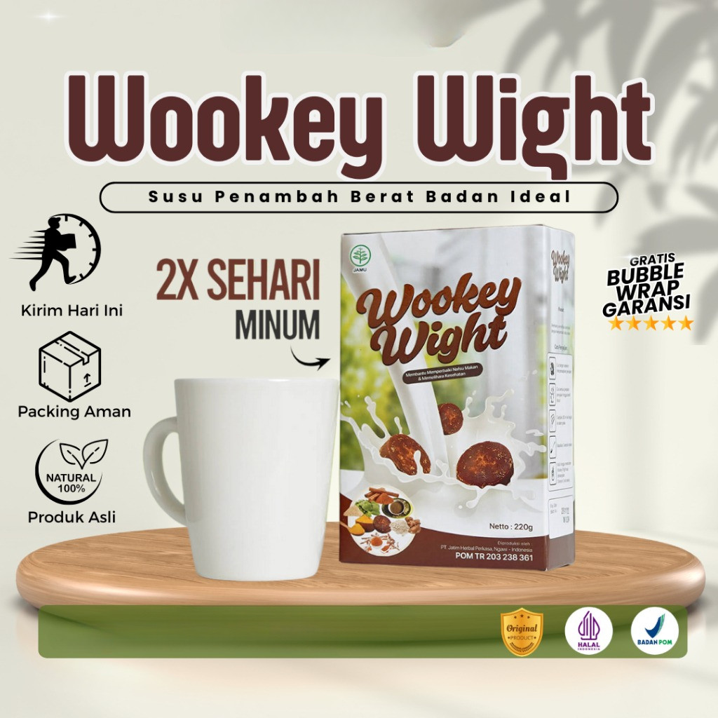 Wokeyweight Susu - Jual Wokeyweight Susu Terbaru Indonesia | Wookey Weight Susu Penambah Berat | Wok