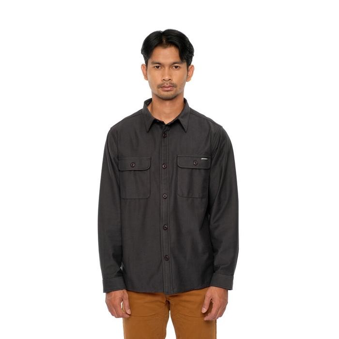 ORIGINAL EIGER X-CHEYENNE SHIRT KEMEJA - Black, L