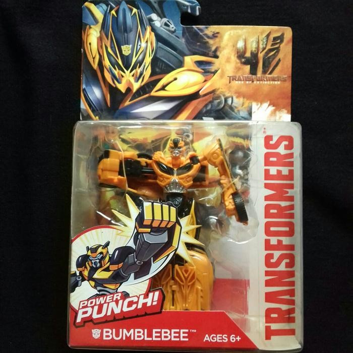 MAINAN... Transformers 4 Bumblebee PowerPunch by Hasbro