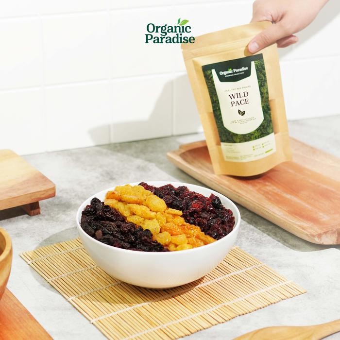 

Mix Dried Fruit 100 gram / Buah Kering Campur 100 gram Organic Paradise - WILD PACE
